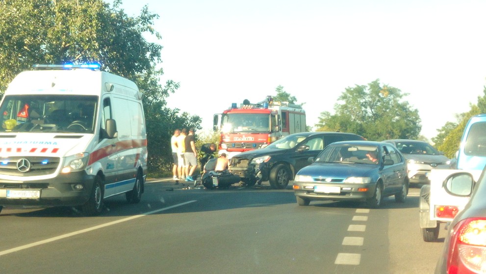 Havária pred Veľkým Bielom