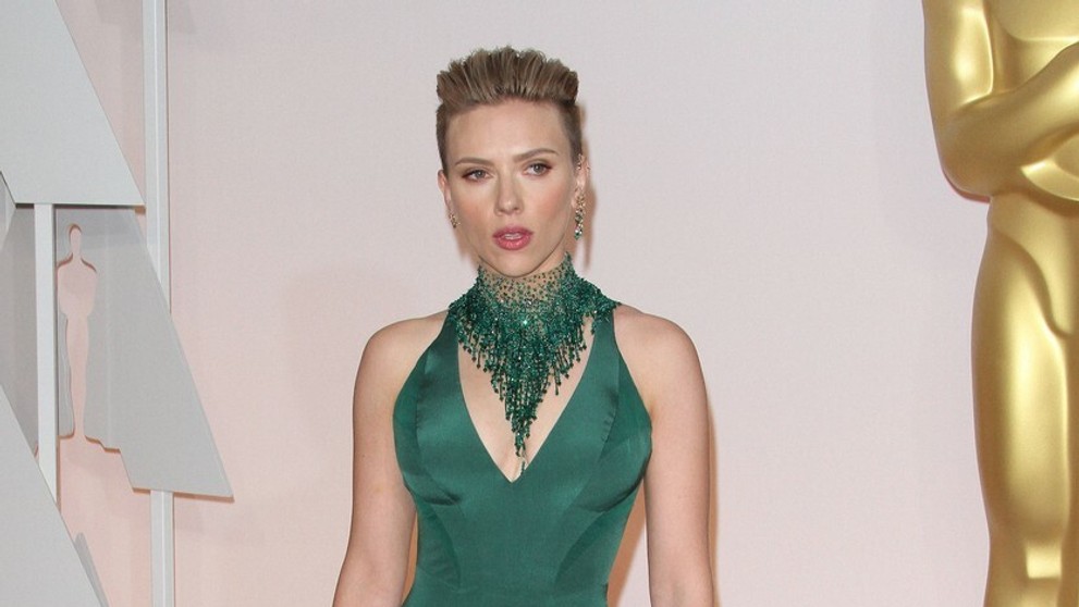Scarlett Johansson na Annual Academy Awards.