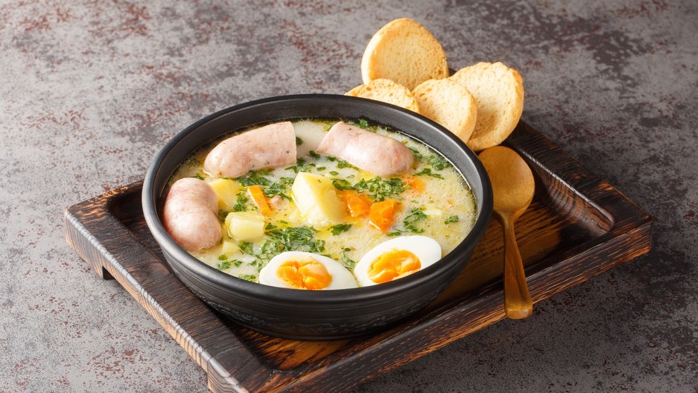 Poľská polievka Żurek