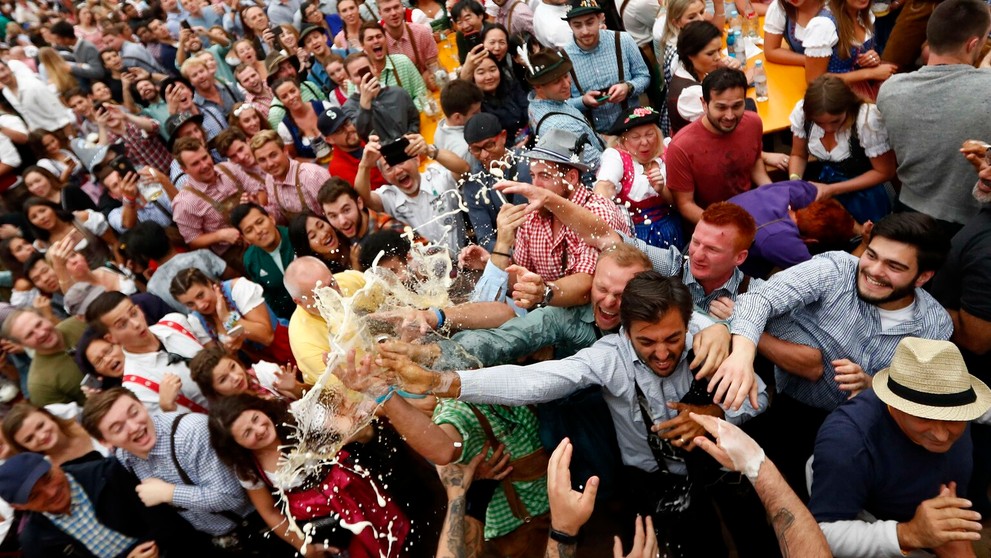 Otvorenie Oktoberfestu.