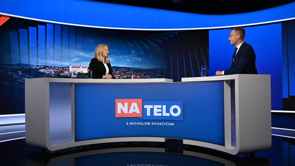 Prezidentka Zuzana Čaputová.