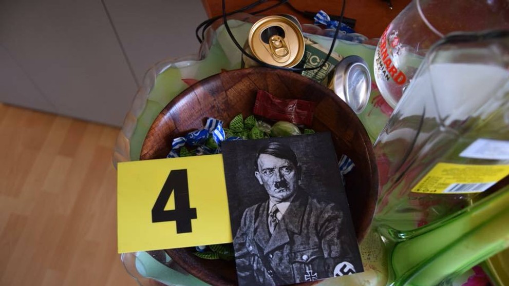 Veci z domovej prehliadky Martina R. v Banskej Bystrici.