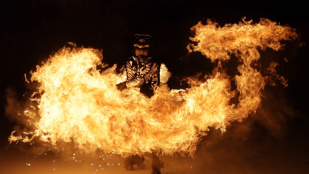 Športovci z Filipín počas otváracieho ceremoniálu ZOH 2018.