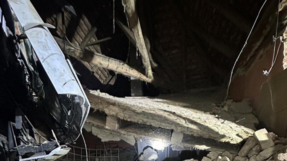 Slovenský kamión narazil do múru rodinného domu v Maďarsku