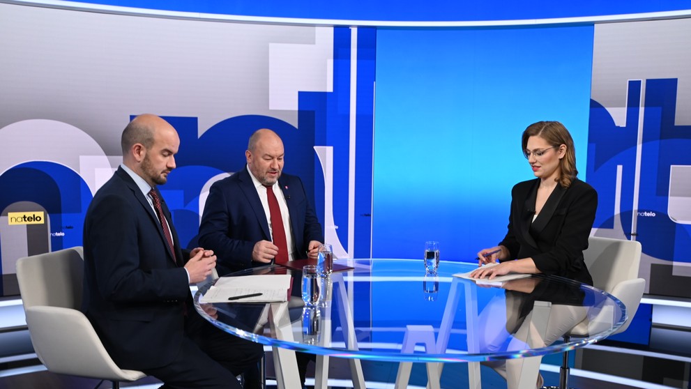 Hosťami relácie Na telo boli Rudolf Huliak a Martin Dubéci