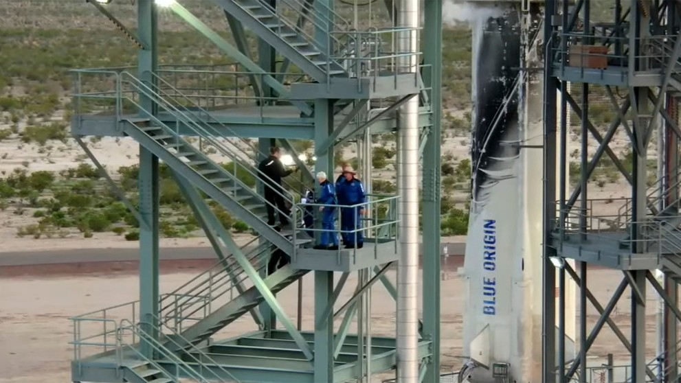 Posádka Blue Origin