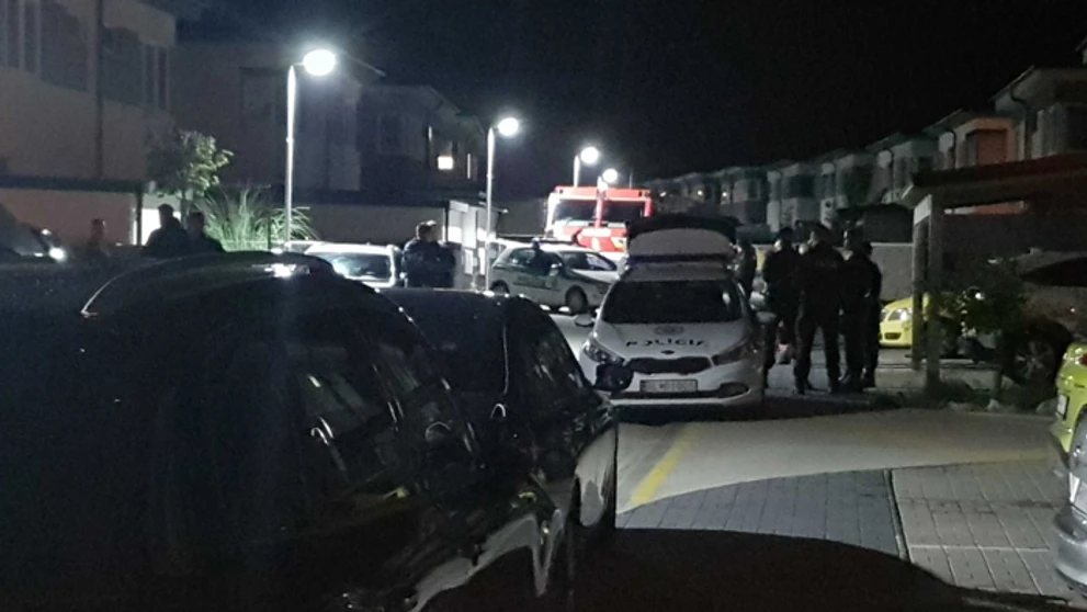 Uzavretá Ulica Jamnických, kde býva prezidentka Zuzana Čaputová.