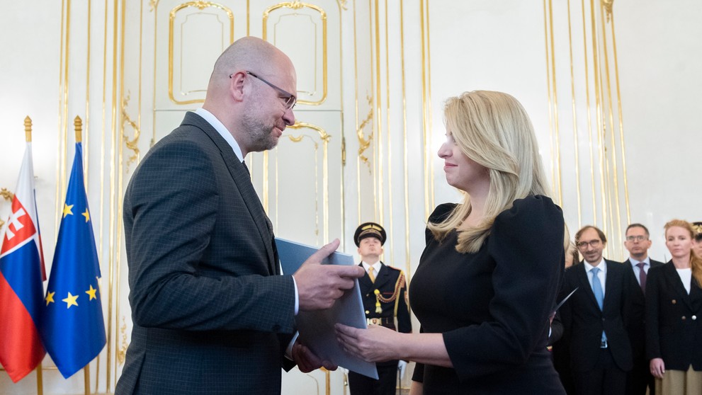 Richard Sulík a Zuzana Čaputová.