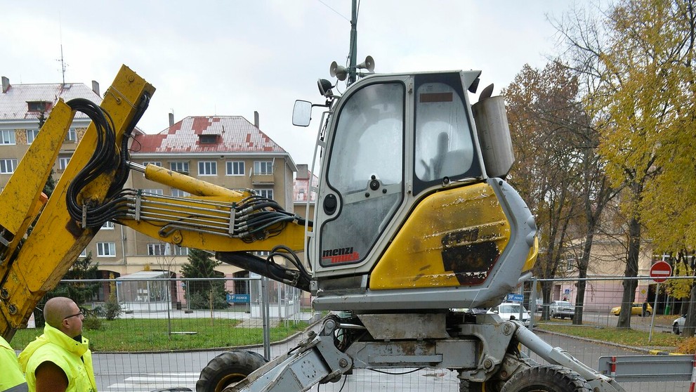 Počas výkopových prác bager prerazil plynovú prípojku