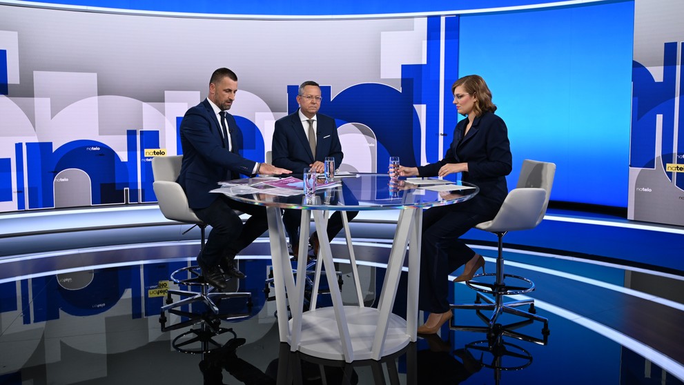 Hosťami relácie Na telo boli Ladislav Kamenický a Marián Viskupič