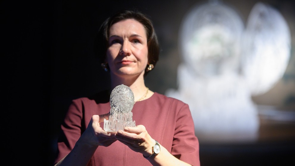 Zimné vajce Fabergé.