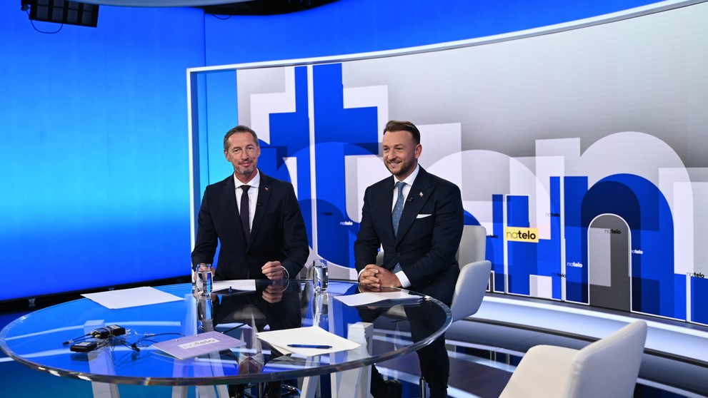 Matúš Šutaj Eštok a Milan Majerský v Na telo