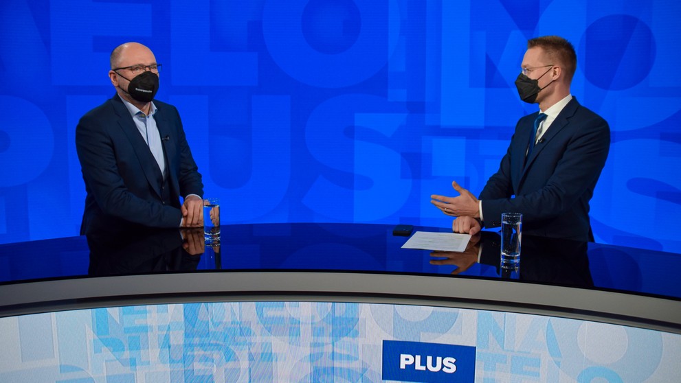 Richard Sulík v Na telo plus.