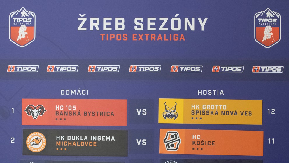 Žreb 1. kola jubilejného 30. ročníka slovenskej najvyššej hokejovej súťaže.