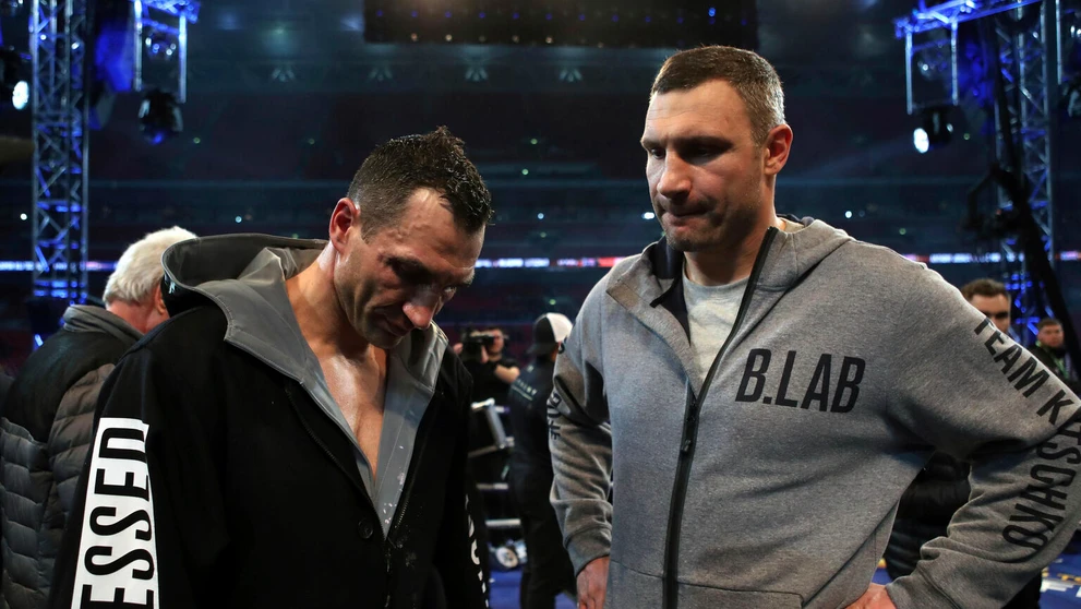 Vladimir Kličko a Vitalij Kličko.