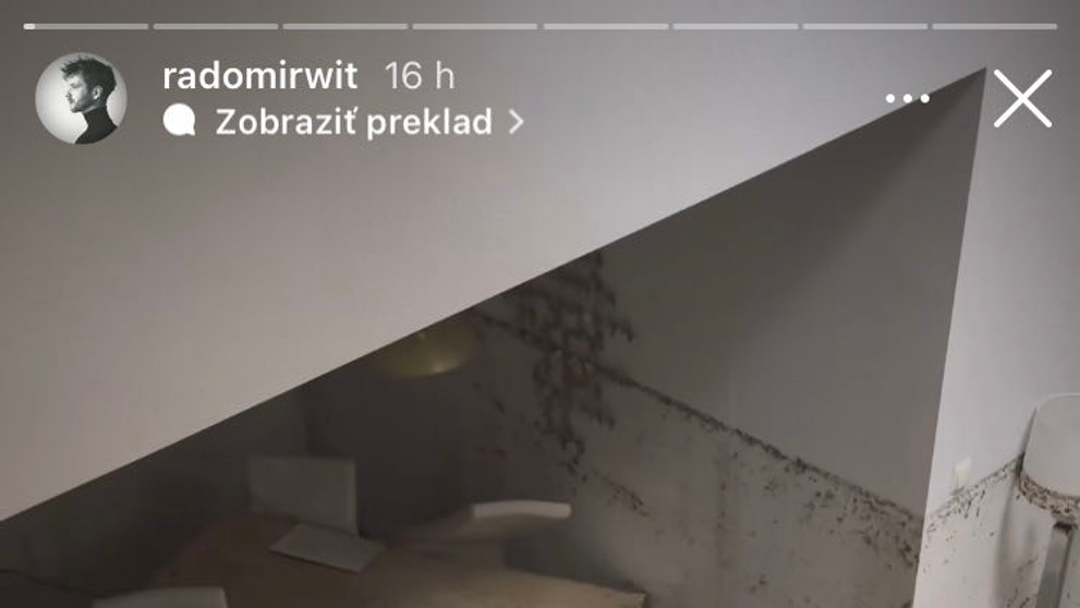 Zábery poľského novinára zo zničeného domu jeho rodiny.