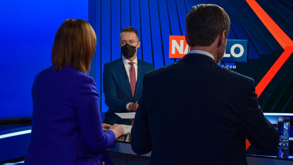 Juraj Blanár a Veronika Remišová v Na telo.