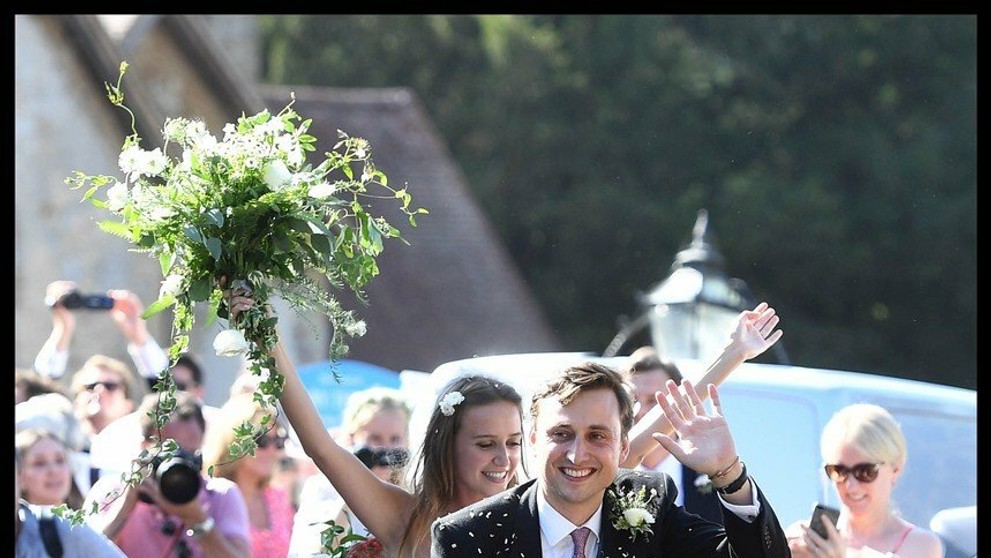 Mladomanželia Charlie van Straubenzee a Daisy Jenks