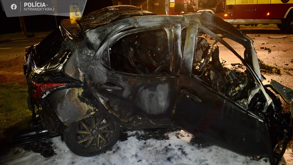 Tragická nehoda v obci Pohronský Ruskov