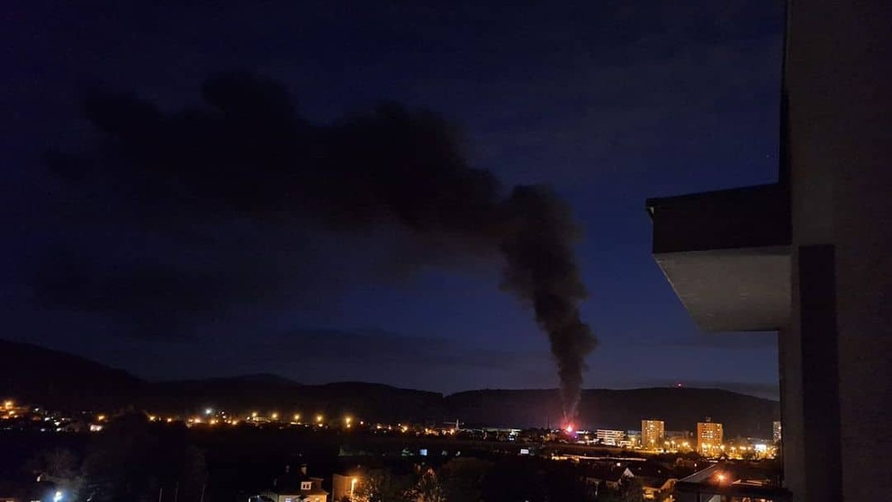 Požiar v Trenčíne