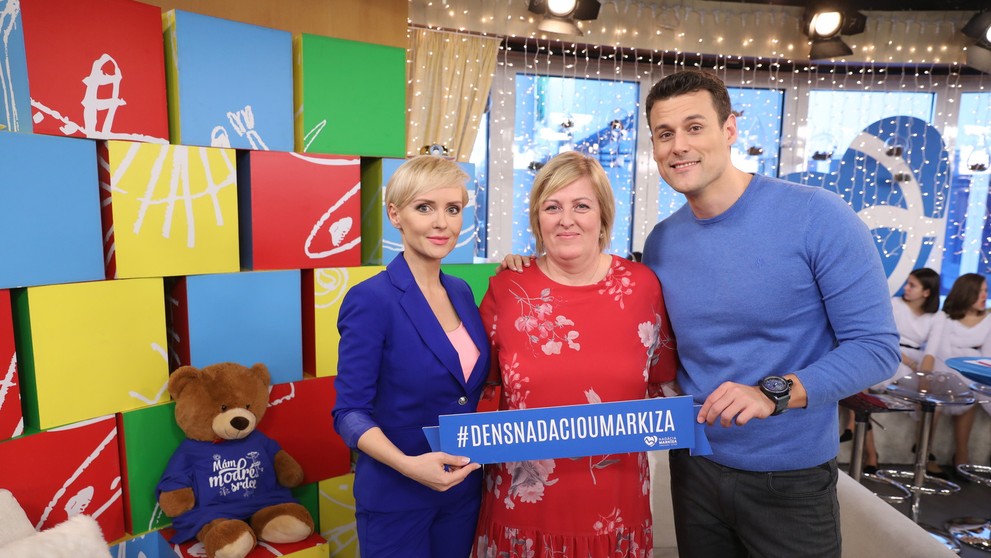 Deň s Nadáciou Markíza podporili aj Kvetka Horváthová a Peťo Varinský.