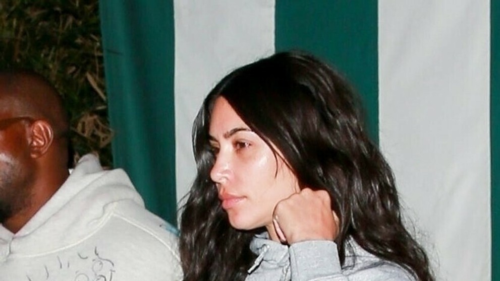 Na večeru si vyšla s manželom Kanyem.