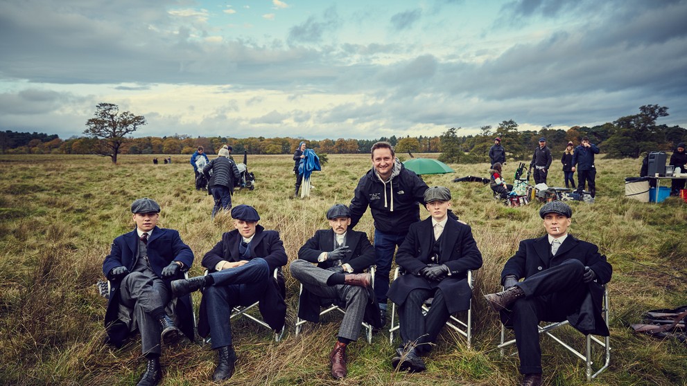 Predstavitelia seriálu Peaky Blinders.