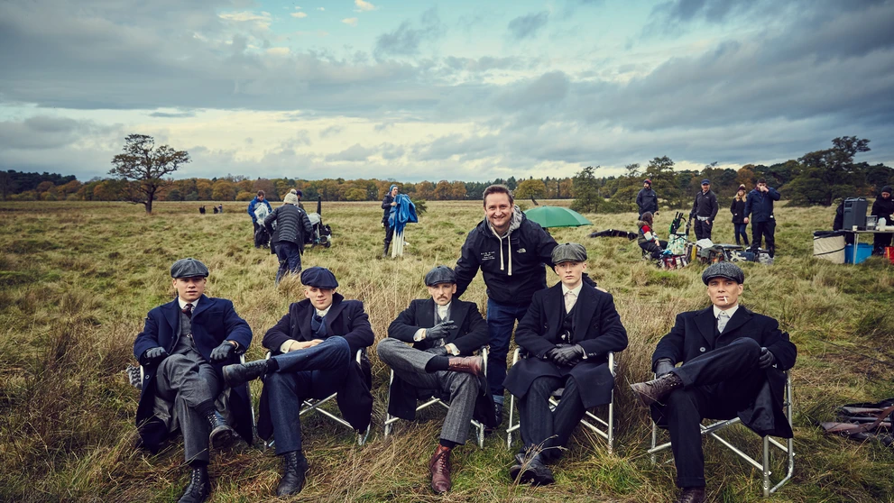 Predstavitelia seriálu Peaky Blinders.