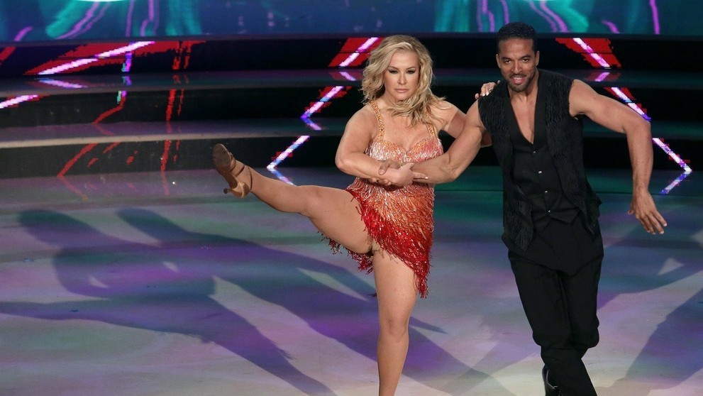 Speváčka Anastacia v tanečnej šou.