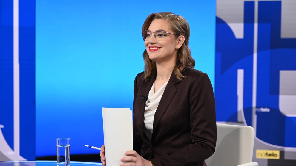 Moderátorka relácie Na telo Karolína Lacová