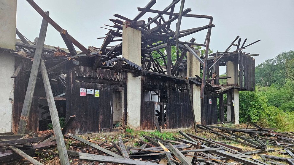 Sušiareň liečivých bylín v Hanušovciach nad Topľou zničila búrka.