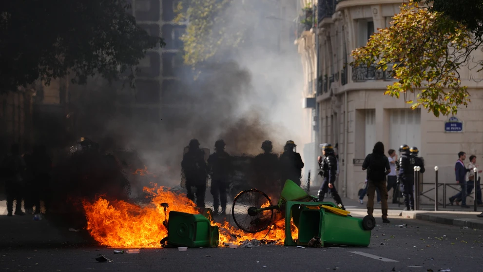 Protesty vo Francúzsku