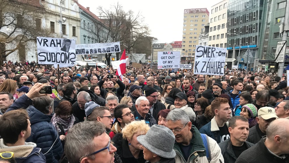 Spomienková akcia v Bratislave.