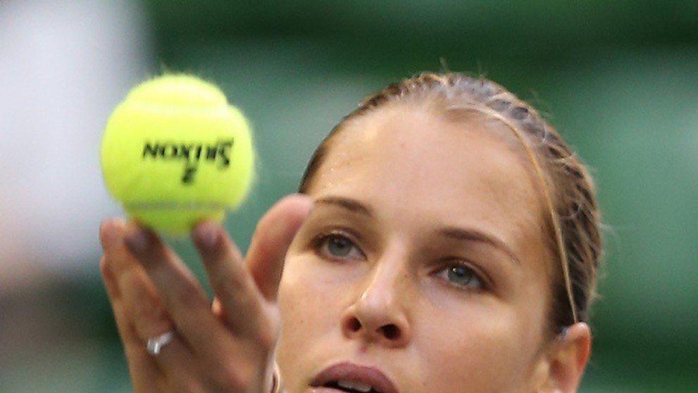 Dominika Cibulková na turnaji WTA v Tokiu.