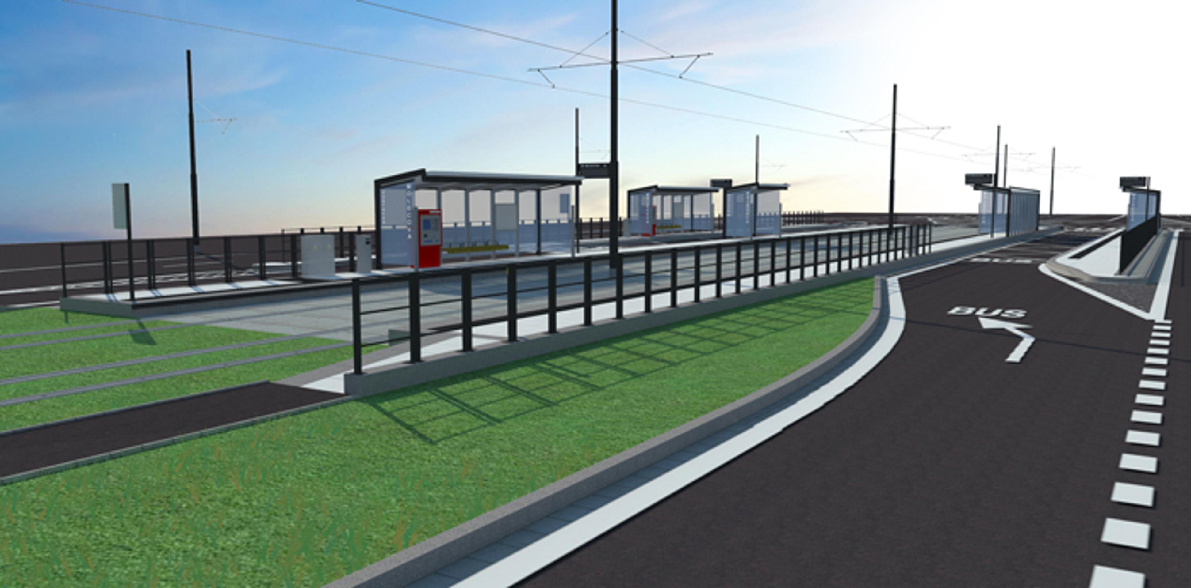 Rekonštrukcia električkovej trate v Dúbravke.