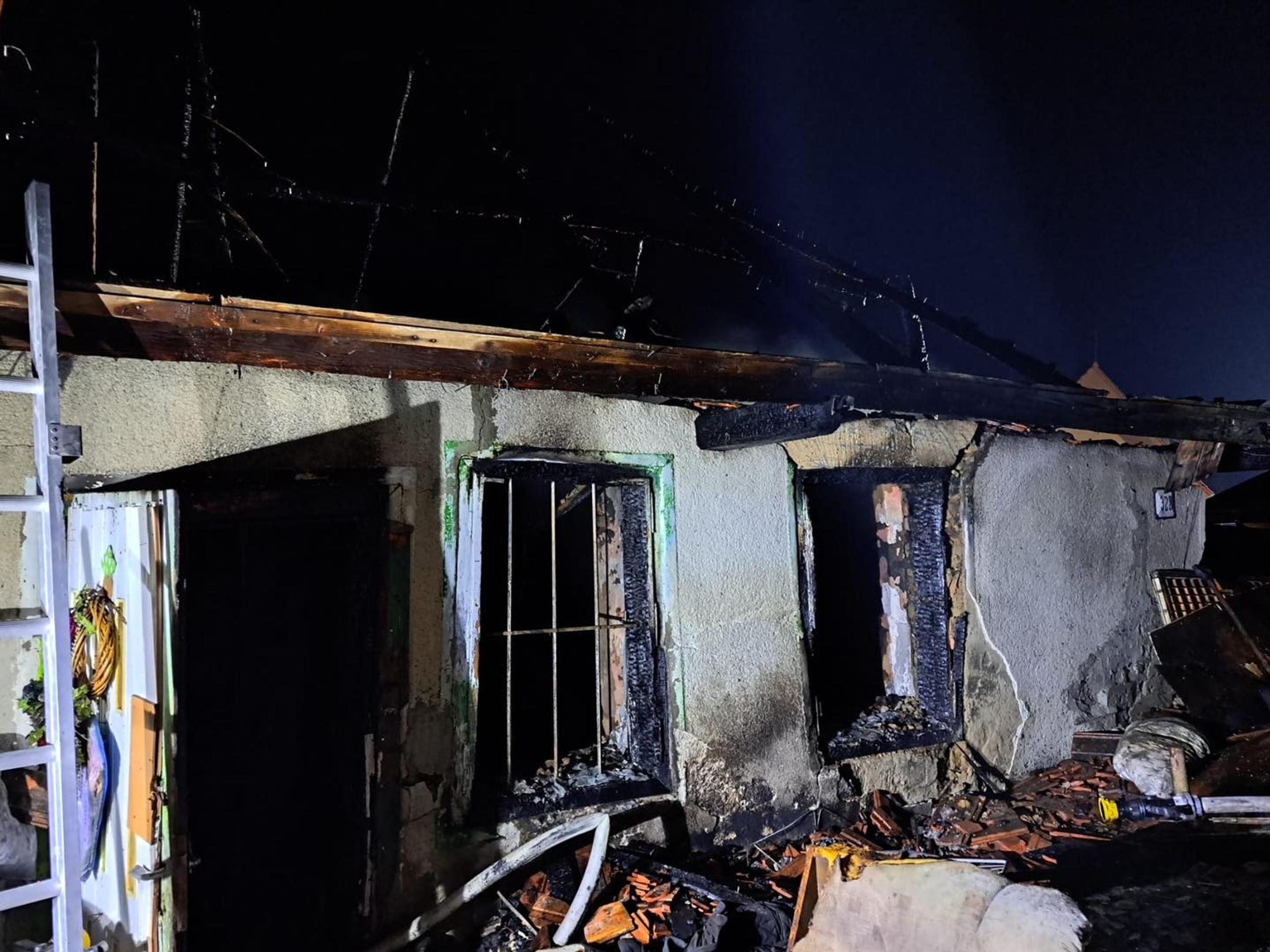 Tragický požiar pri Nitre.