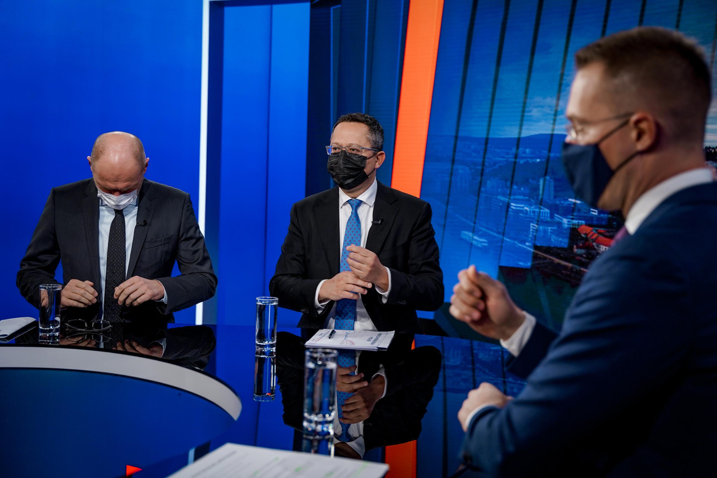 Richard Sulík a Ladislav Kamenický hosťami Michala Kovačiča v Na telo.