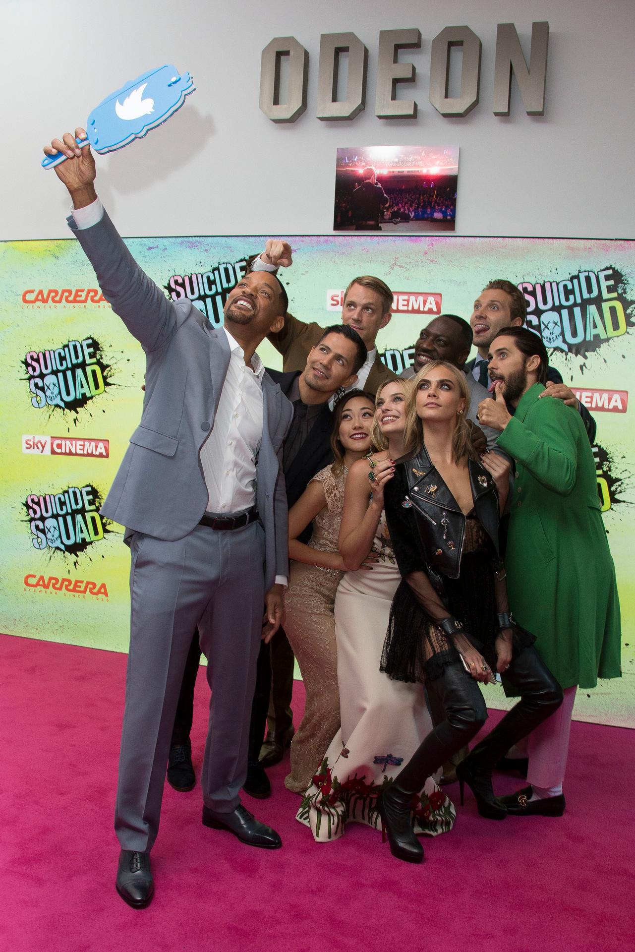 Londýnska premiéra Suicide Squad