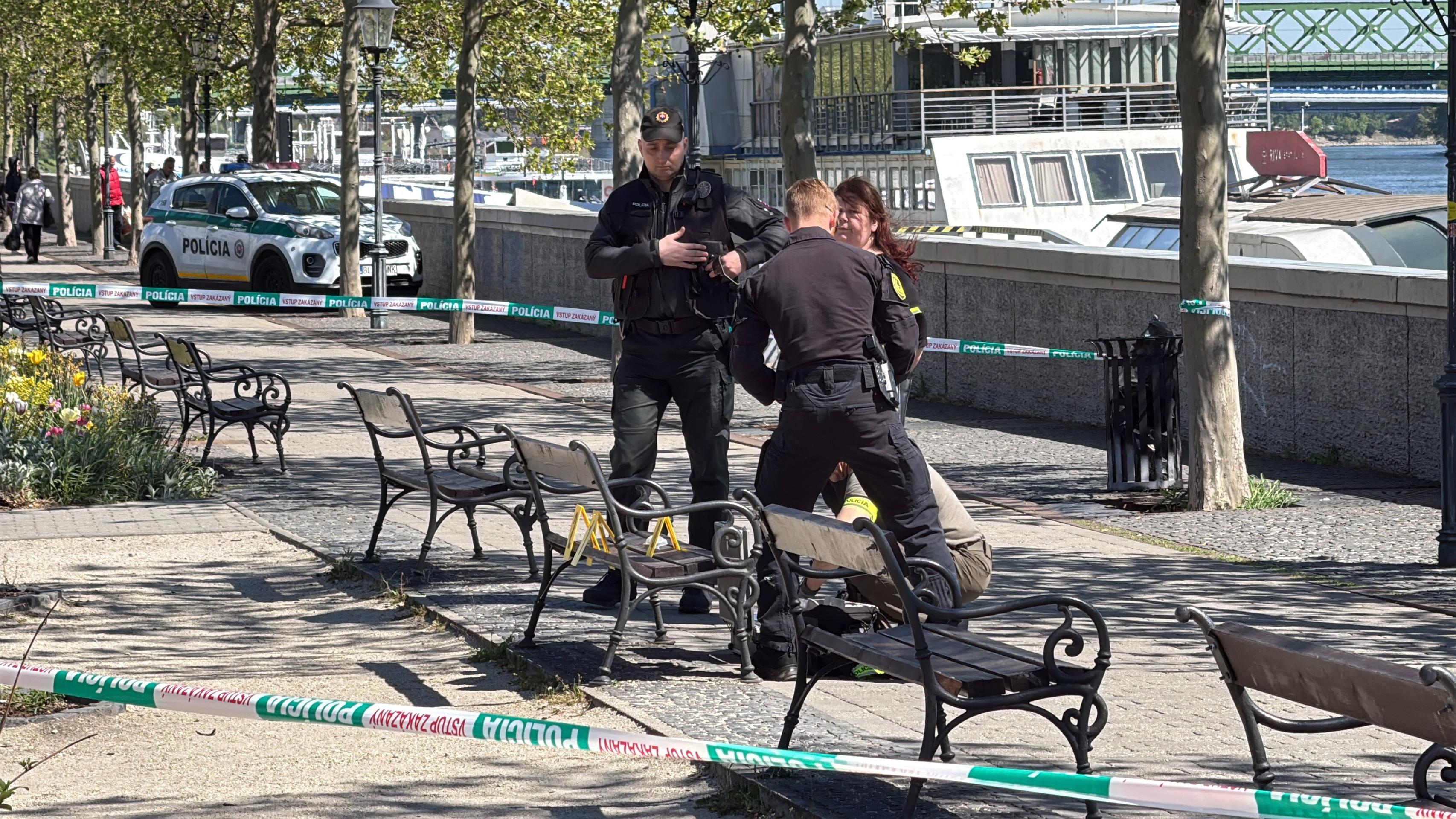 Uzavretie Rázusovho nábrežia v Bratislave