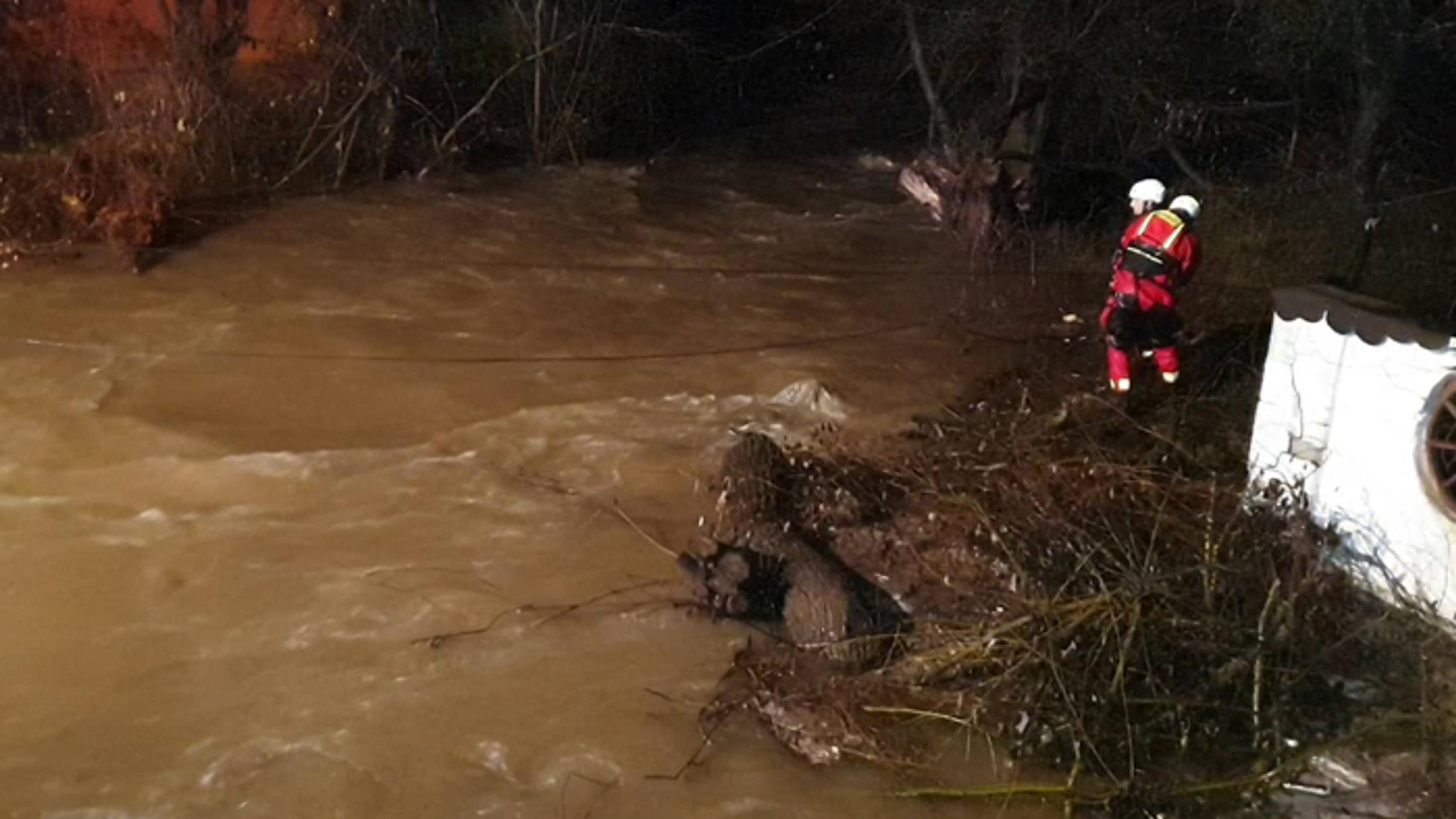 Havarovaný autobus pri Malante.
