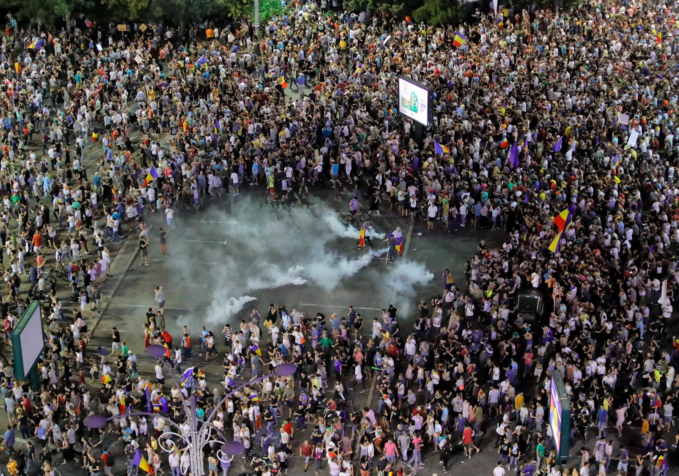 Protesty v Rumunsku