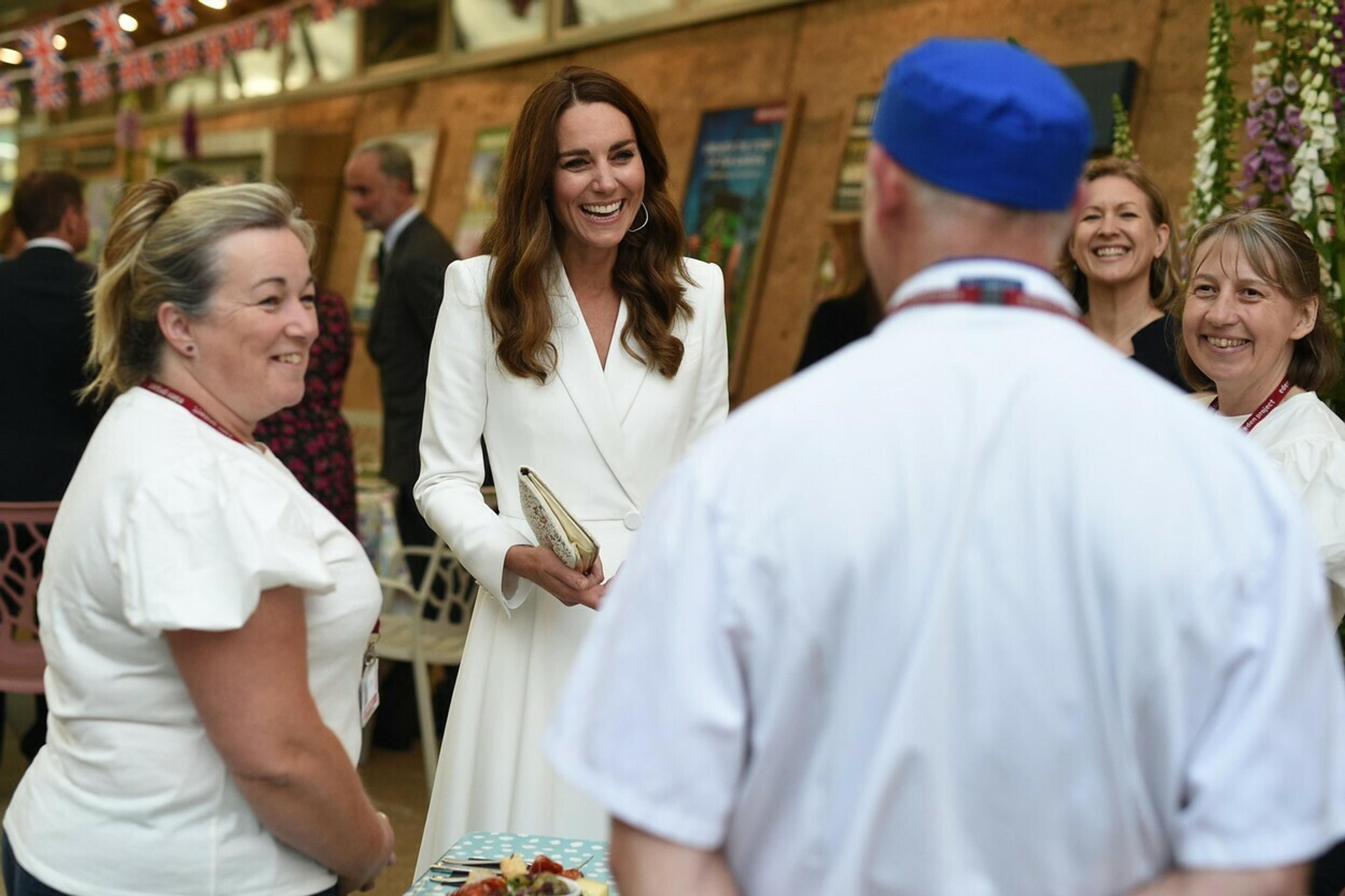 Kate na recepcii lídrov krajín G7