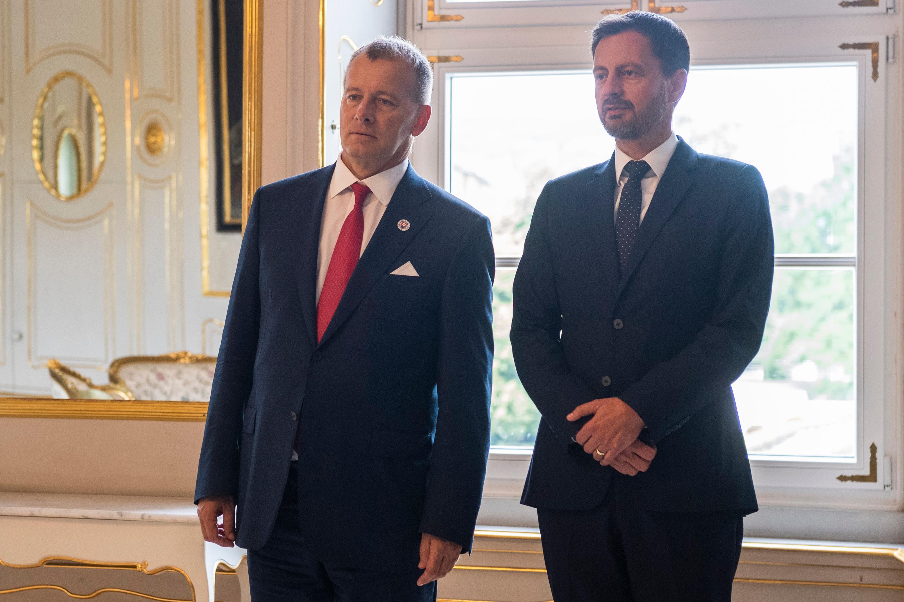 Boris Kollár a Eduard Heger