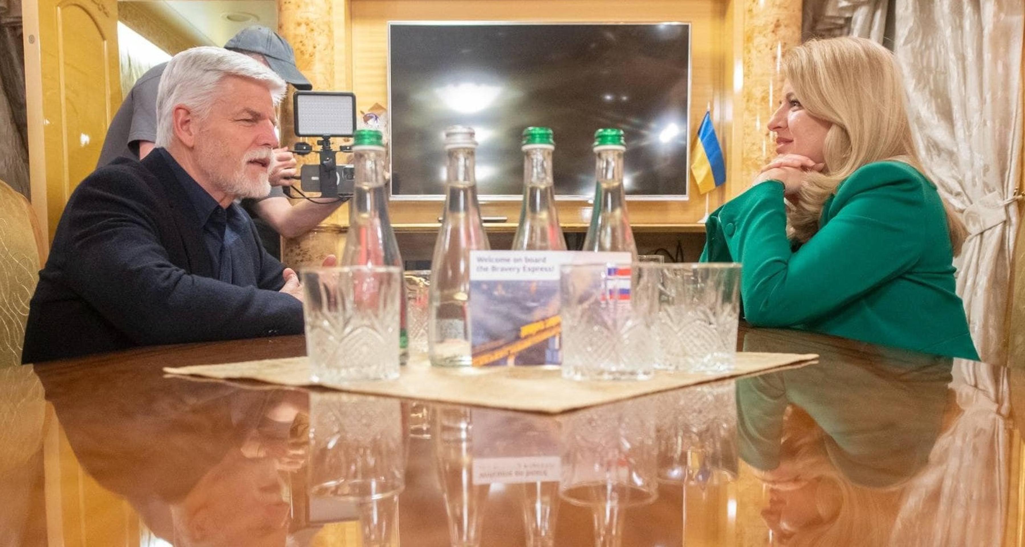 Zuzana Čaputová a Petr Pavel pricestovali na návštevu Kyjeva.