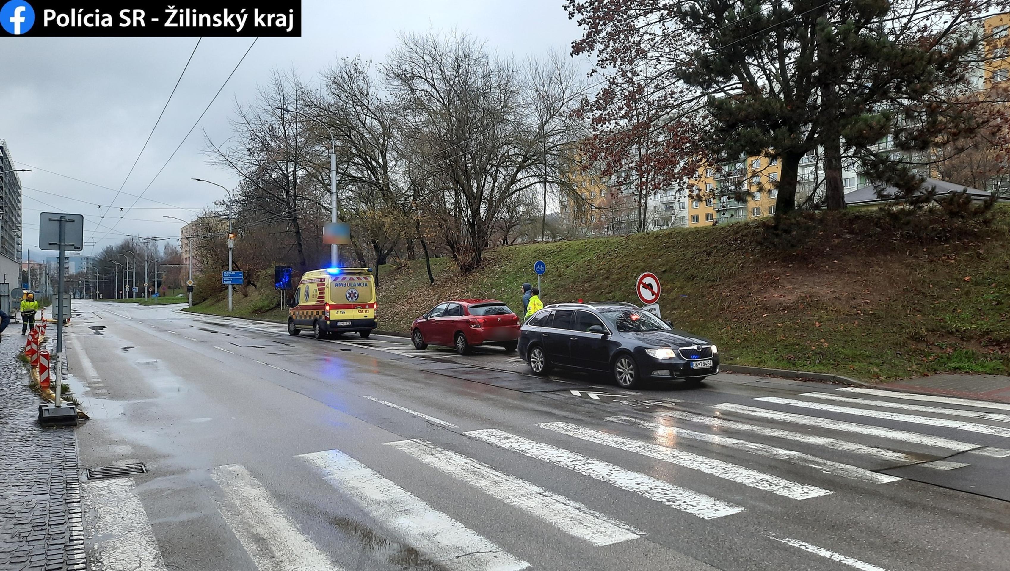 Zrazení chodci v Žiline
