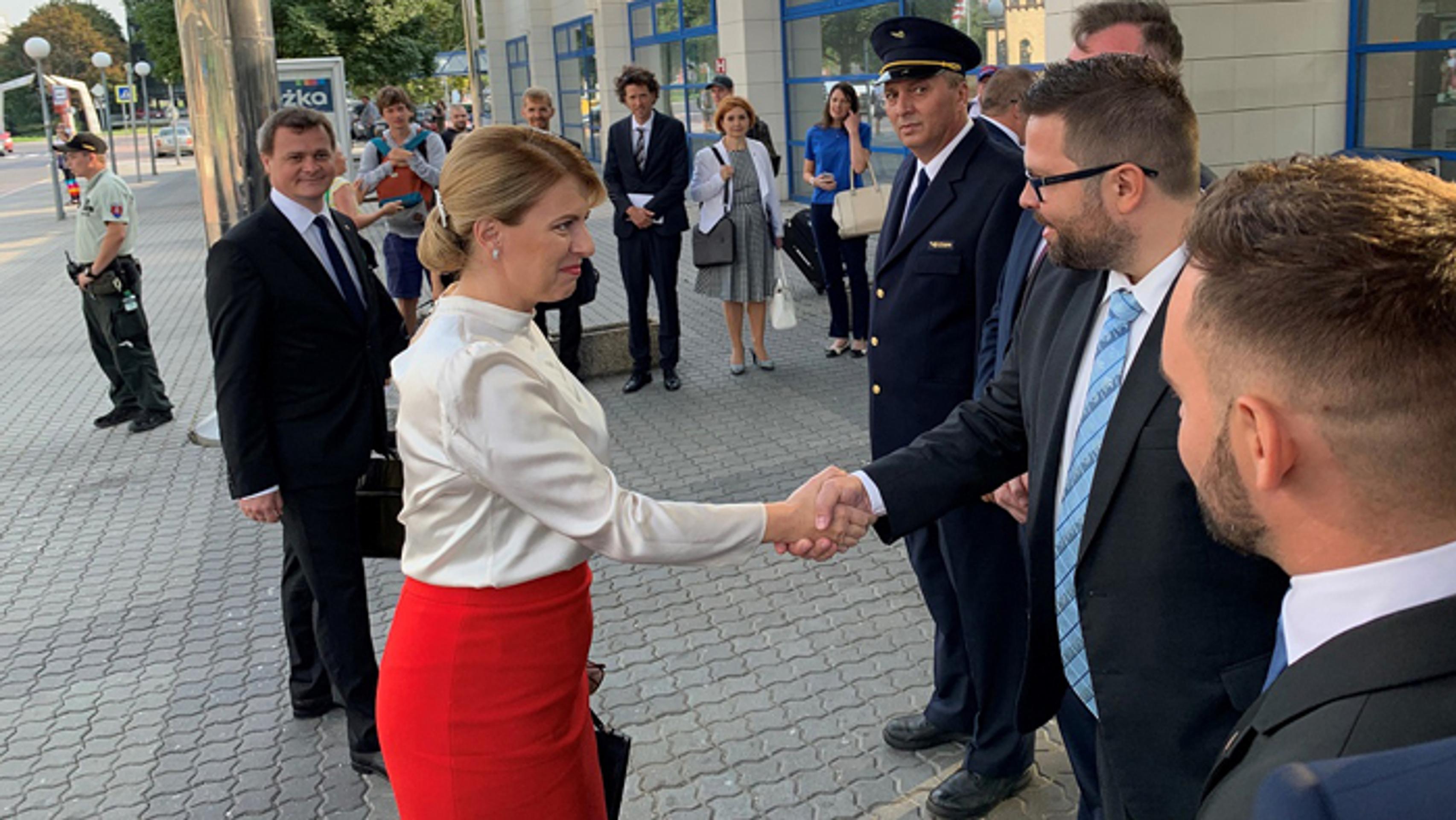 Prezidentka Zuzana Čaputová cestovala do Viedne na oficiálnu návštevu vlakom.
