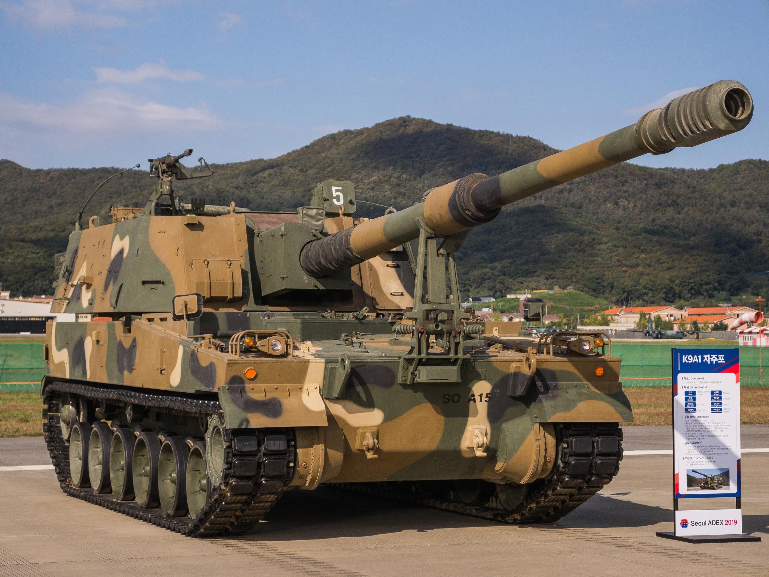 Samohybná húfnica K9