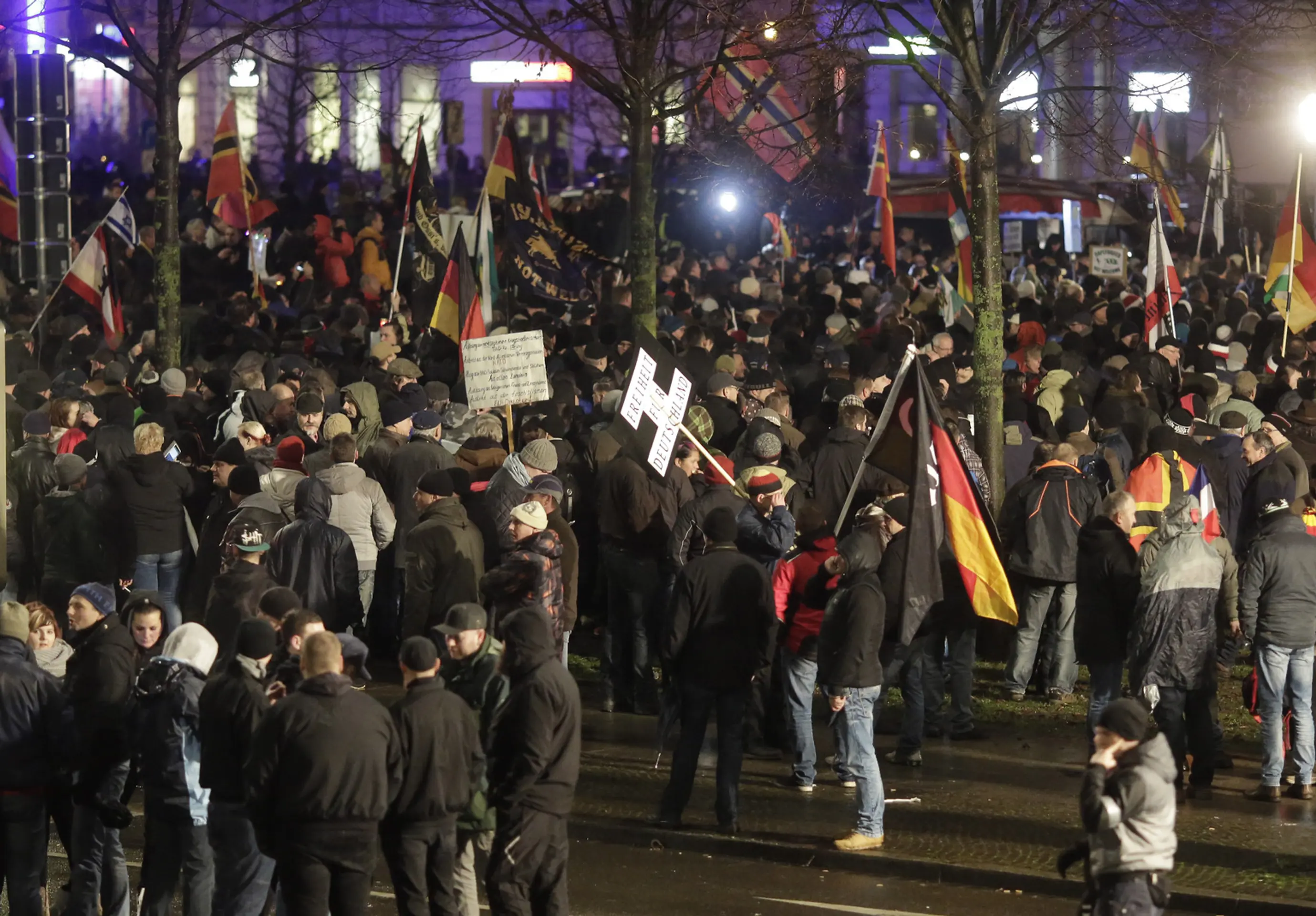 Protest v Lipsku