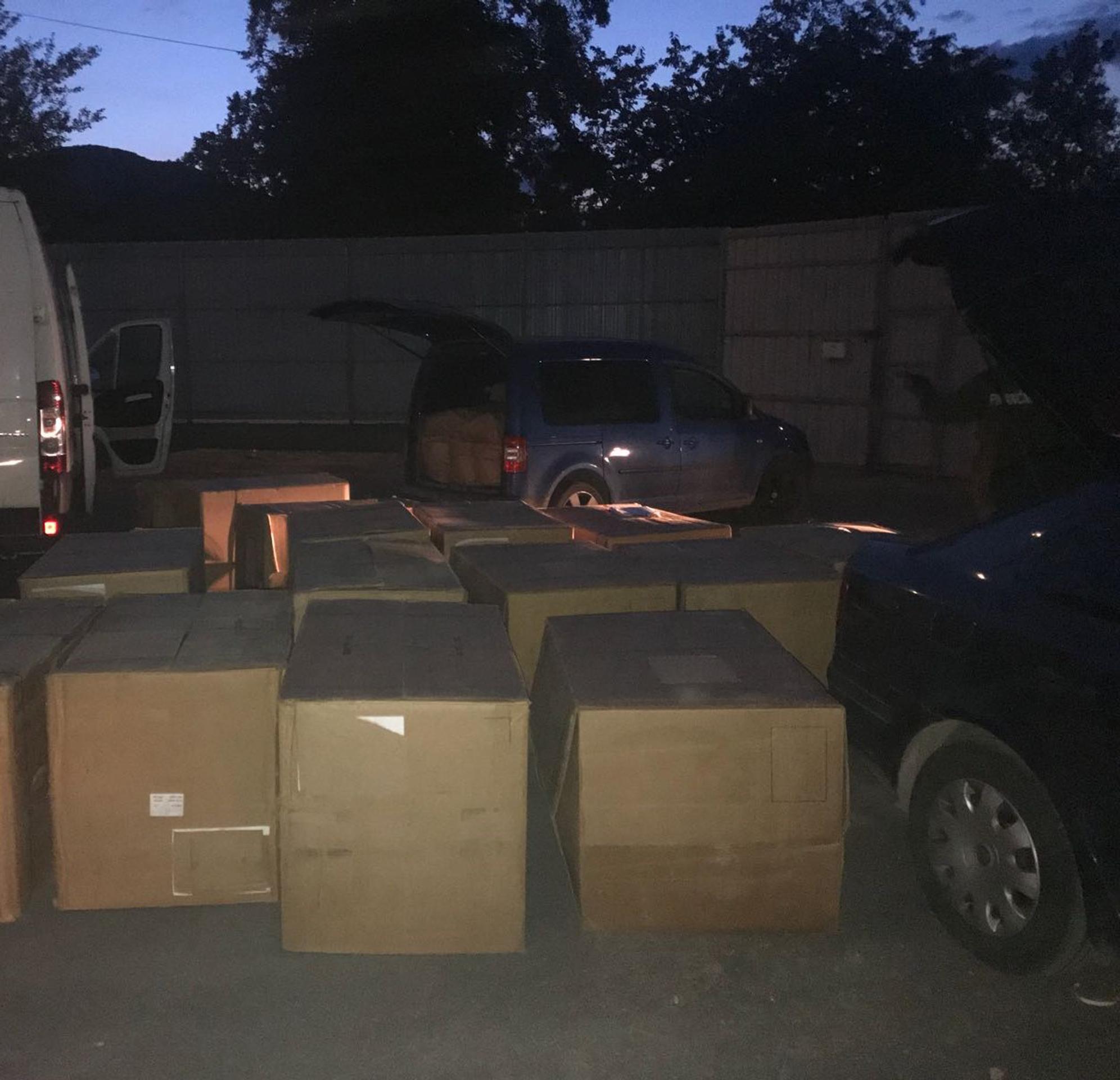 Nelegálna výrobňa cigariet