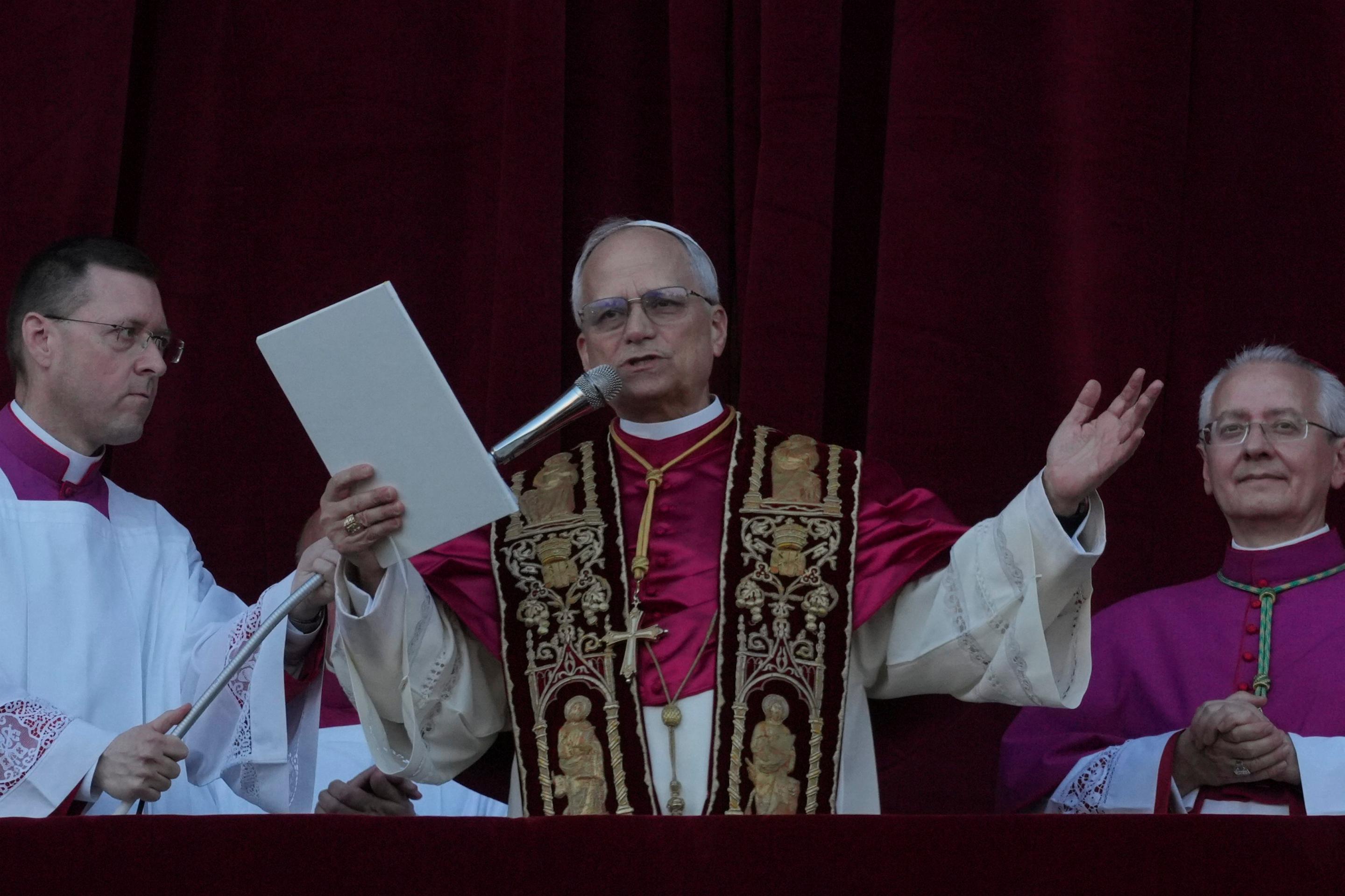 Novozvolený pápež.